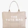 The Large Beige Canvas Tote Bag