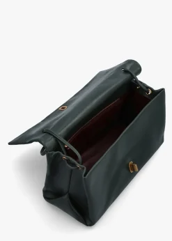 The Large Dual Ivy Leather Shoulder Bag