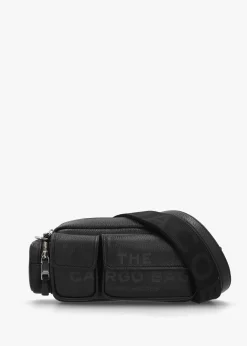 The Leather Black Cargo Bag