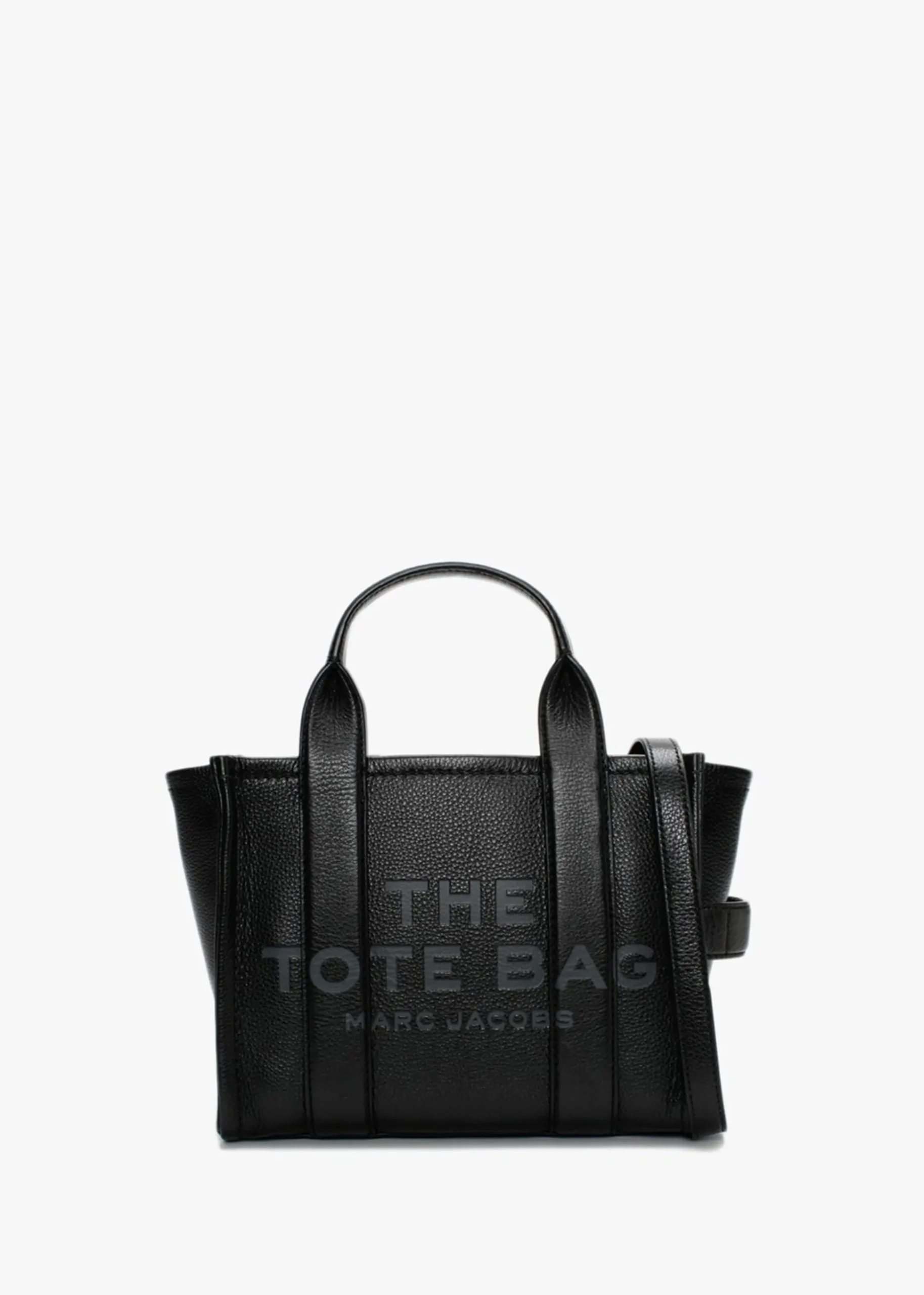 The Leather Small Black Tote Bag
