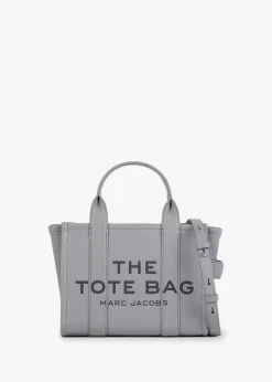 The Leather Small Wolf Grey Tote Bag