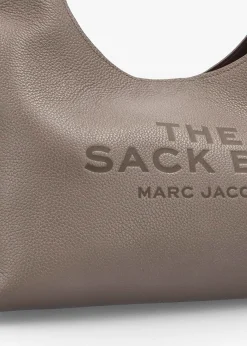 The Sack Large Cement Leather Shoulder Bag