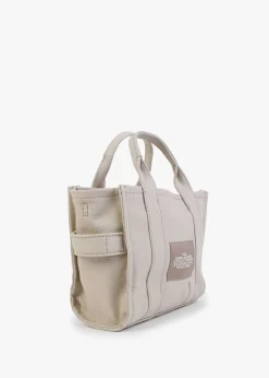 The Small Beige Canvas Tote Bag