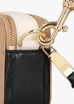 The Snapshot Camel Multi Leather Camera Bag