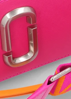 The Snapshot Hot Pink Multi Leather Camera Bag