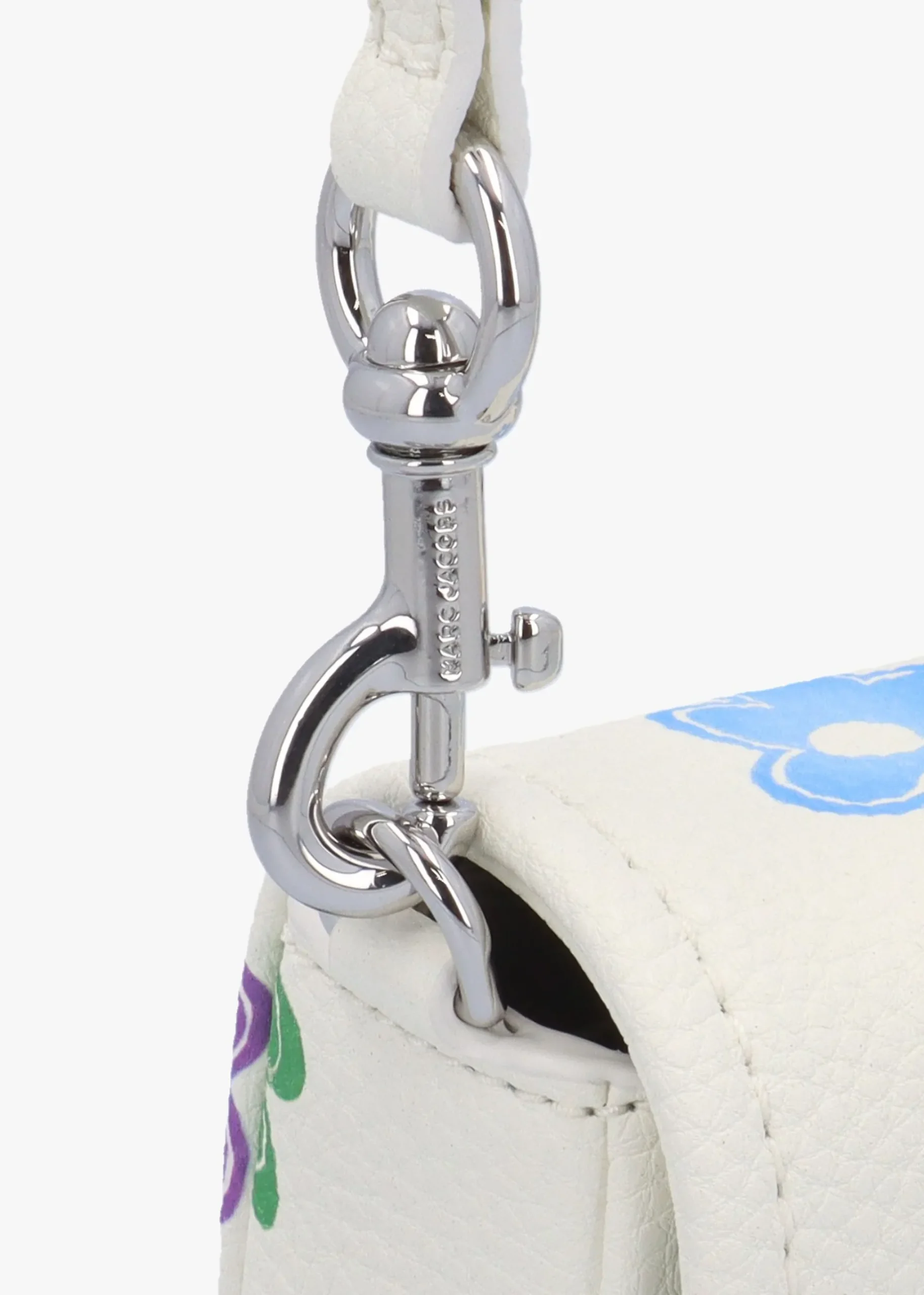 The Wild Daisy Mini White Multi Leather Bag