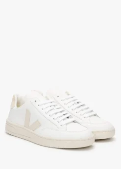 V-12 Leather Extra White Sable Trainers
