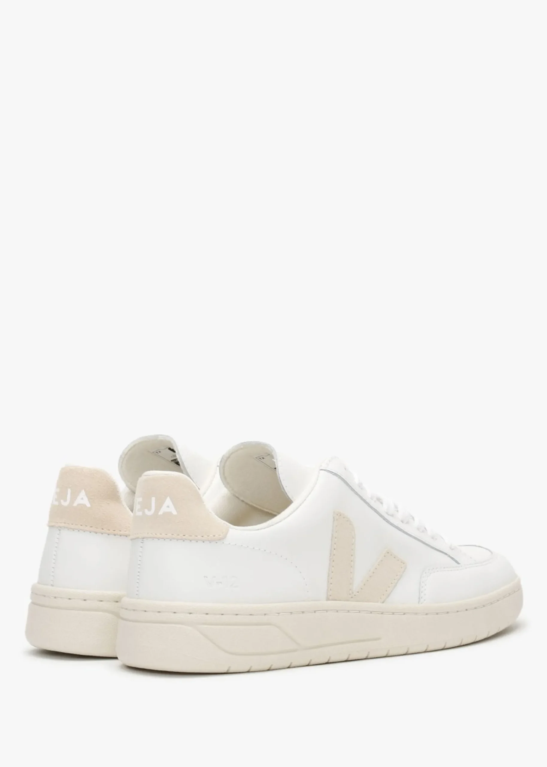 V-12 Leather Extra White Sable Trainers