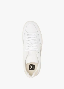V-12 Leather Extra White Sable Trainers