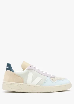V-10 Suede Jade White Multico Trainers