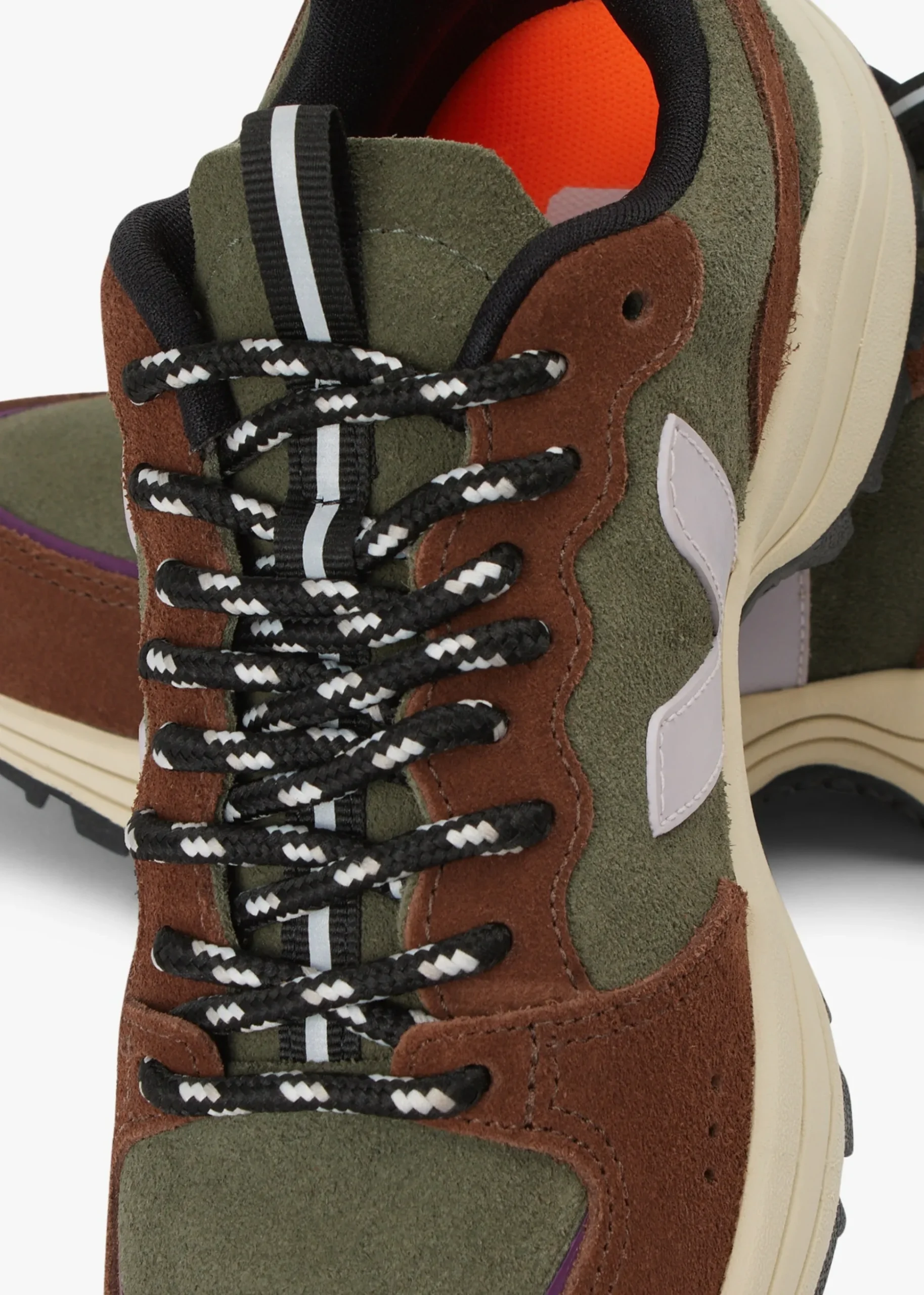 Venturi VC Suede Mud Parme Multico Trainers