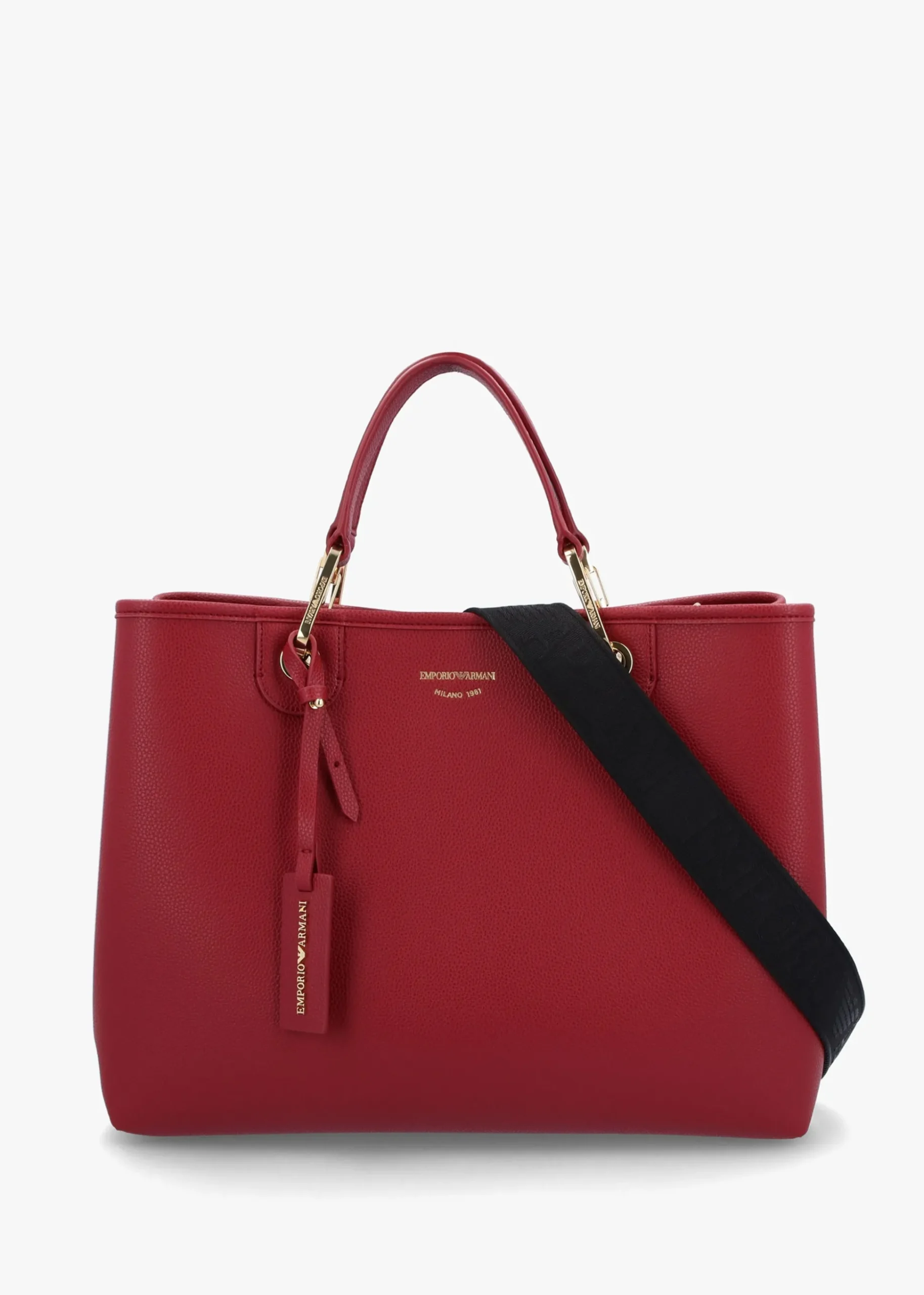 Vino Pebbled Shopper With Pouch