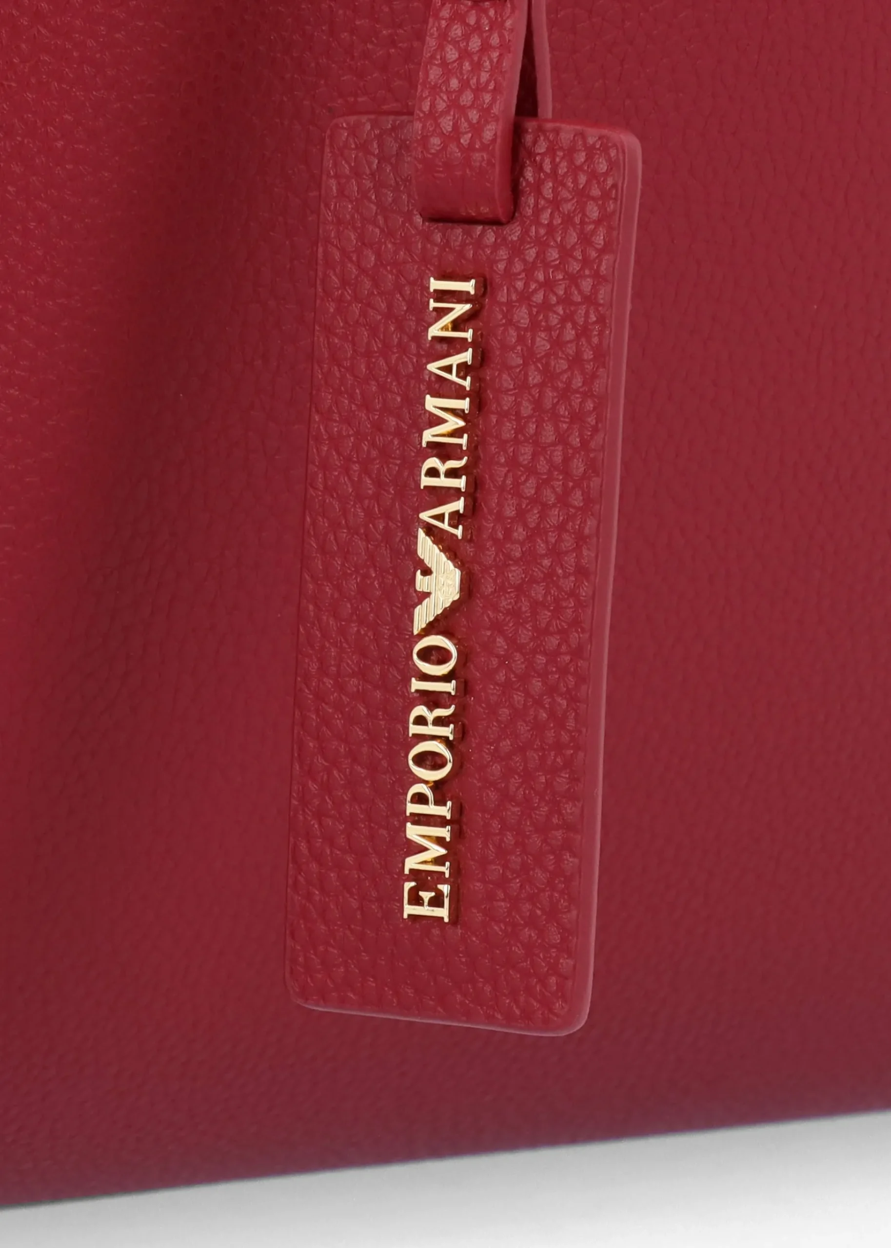Vino Pebbled Shopper With Pouch