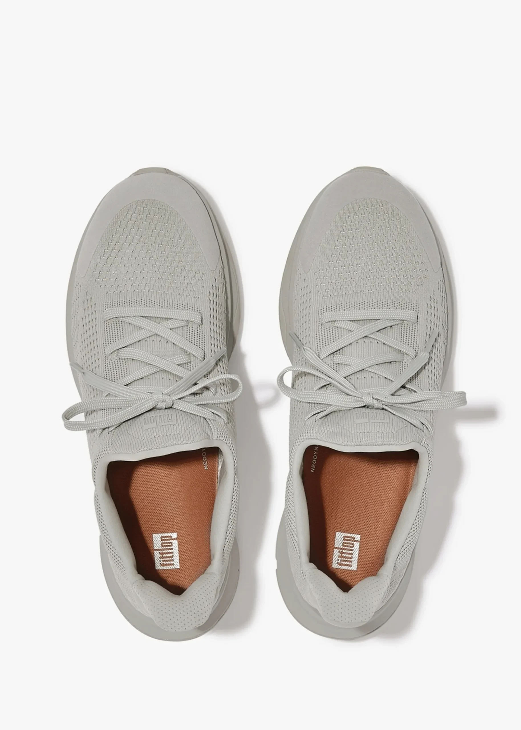 Vitamin FFX Knit Tiptoe Grey Mix Trainers