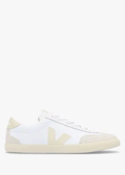 Volley White Pierre Canvas Trainers