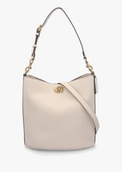 Willow Soft Chalk Bucket Bag