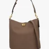 Willow Soft Dark Stone Bucket Bag