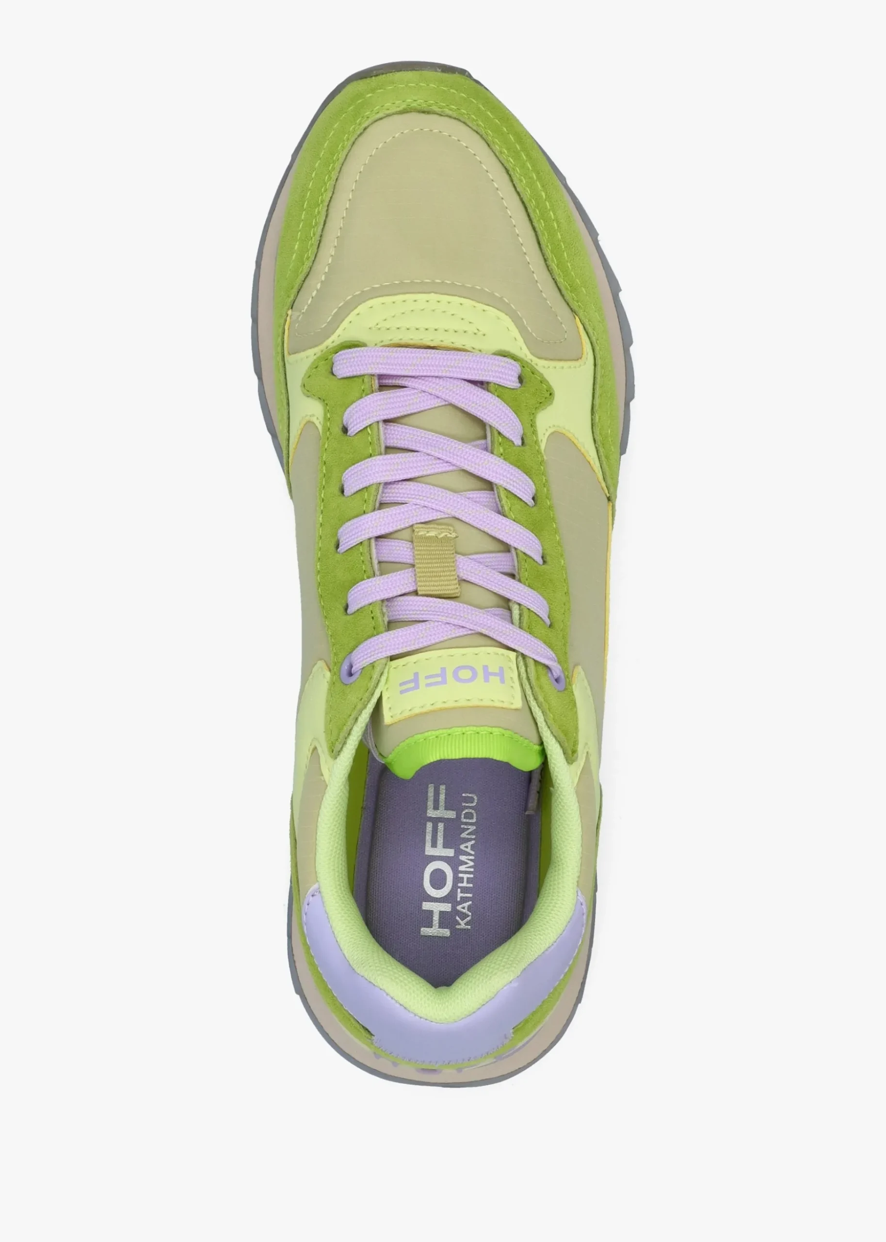 Women’s City Kathmandu Multicoloured Suede Trainers