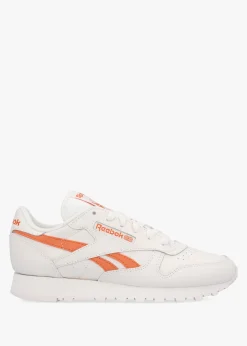 Women's Classic Chalk Terracotta Leather Trainers