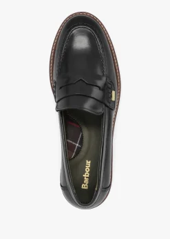 Women’s Ludlow Black Leather Loafers