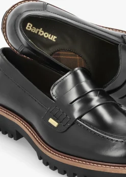 Women’s Ludlow Black Leather Loafers
