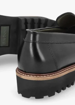 Women’s Ludlow Black Leather Loafers