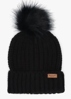 Women’s Saltburn Black Beanie Hat & Scarf Gift Set