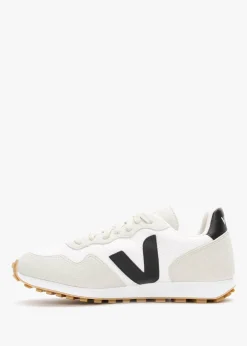 Women’s SDU Vegan Rec Alveomesh White Black Natural Trainers