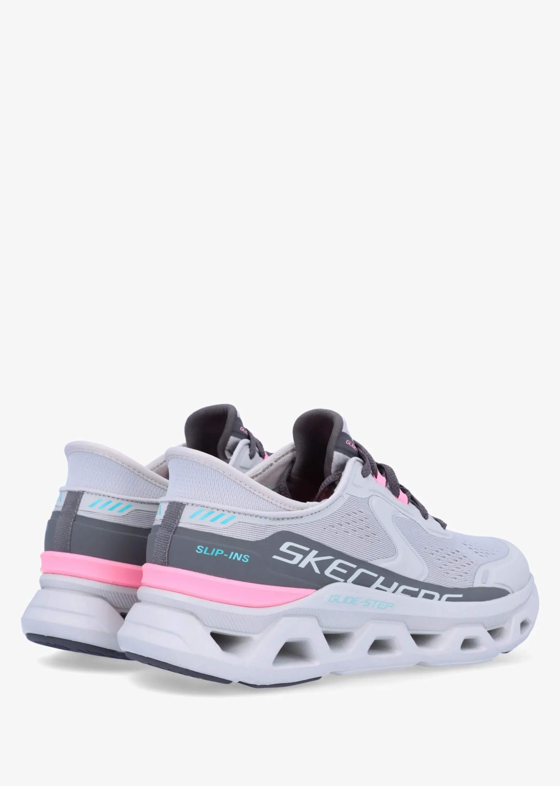 Women's Slip Ins Glide-Step Altus Gray Pink Trainers