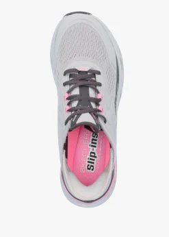 Women's Slip Ins Glide-Step Altus Gray Pink Trainers