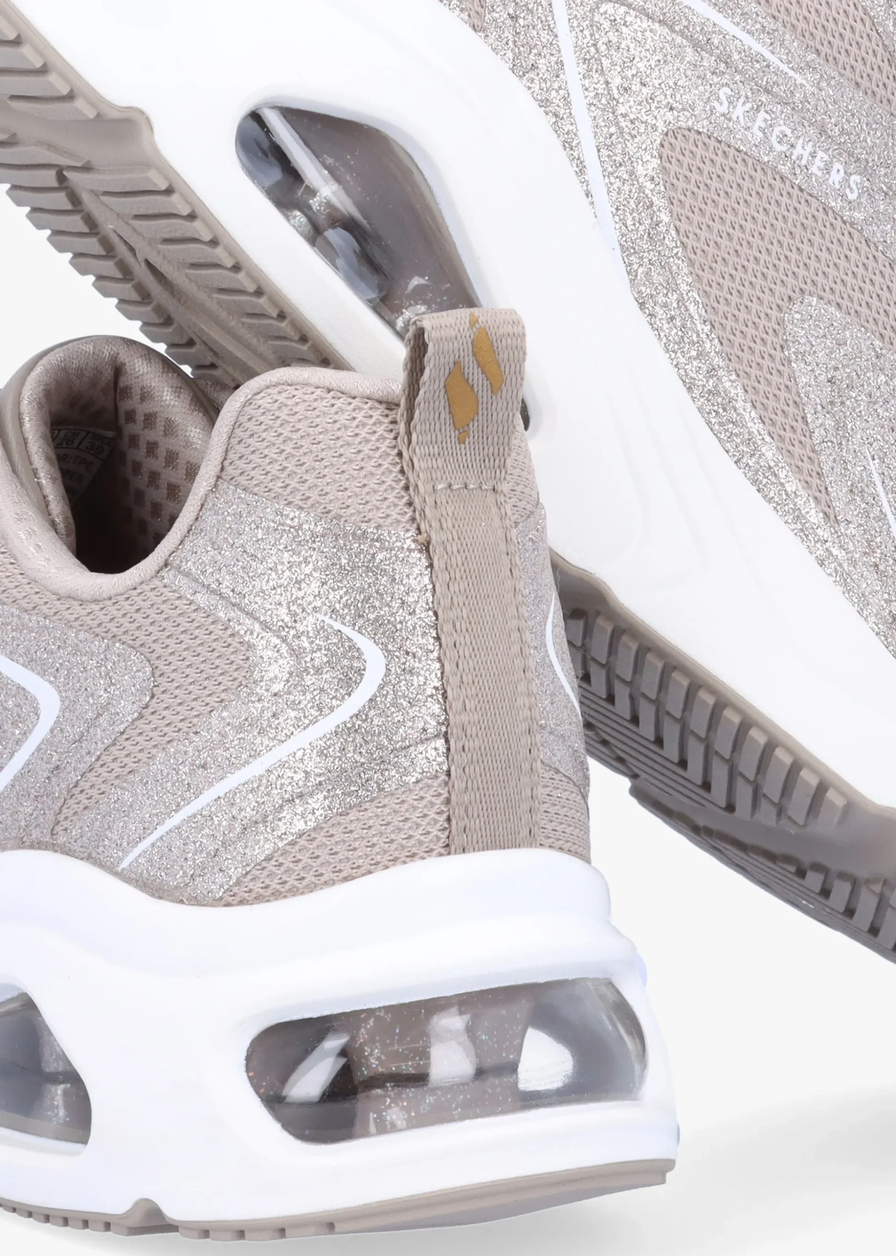 Women’s Tres-Air Uno Glit-Airy Taupe Trainers