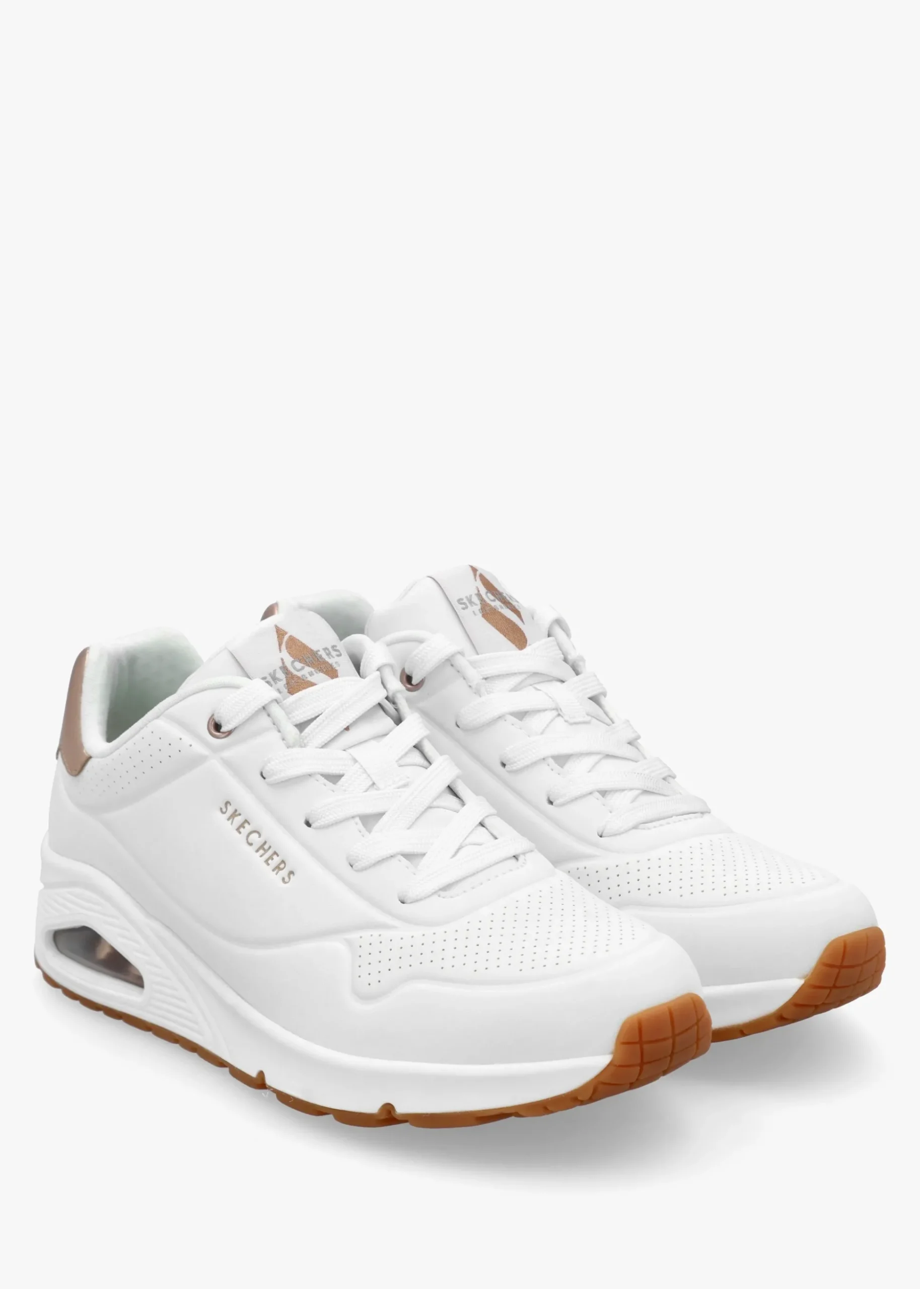 Women’s Uno Golden Air White Trainers