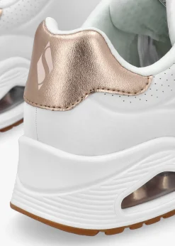 Women’s Uno Golden Air White Trainers