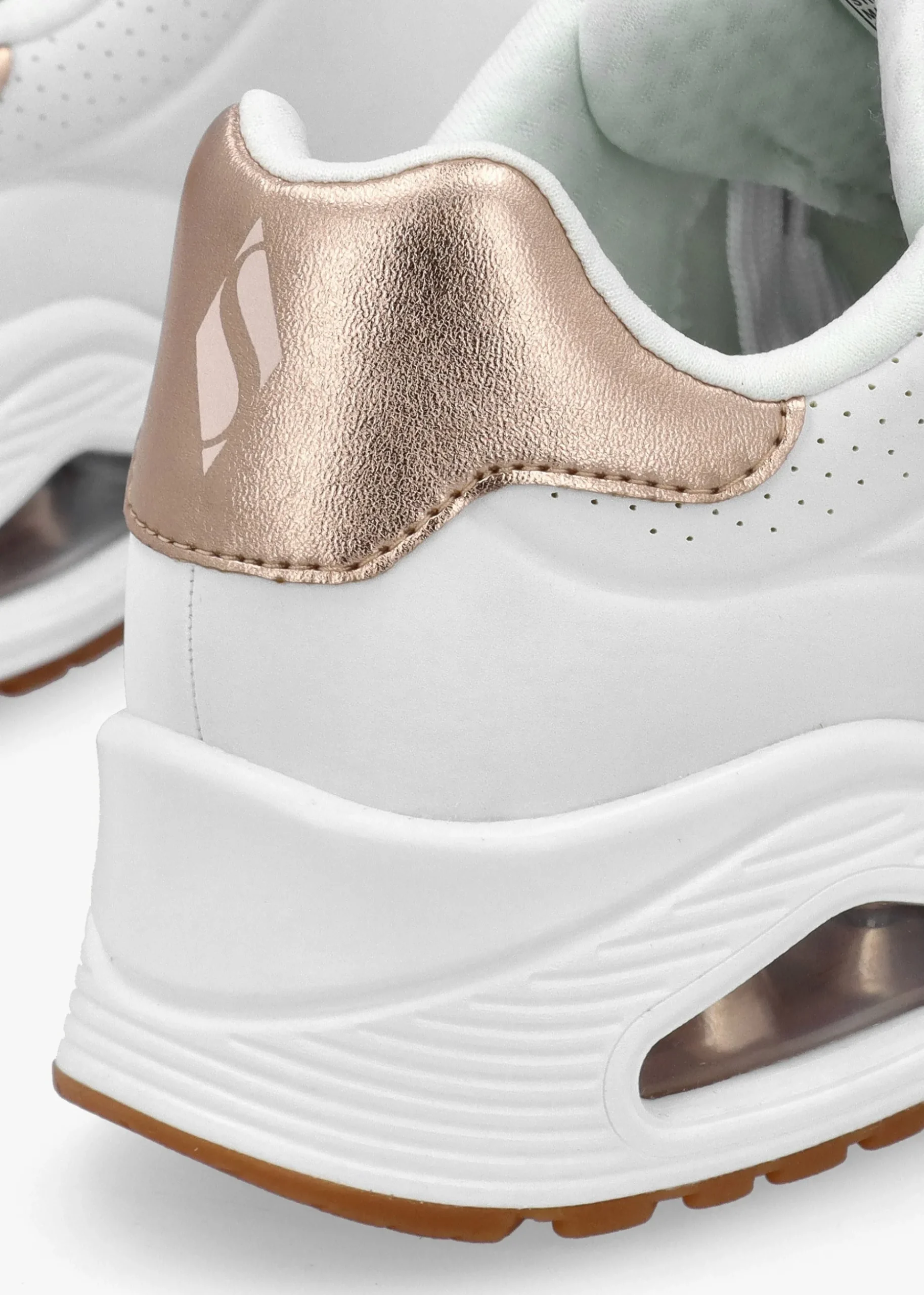 Women’s Uno Golden Air White Trainers