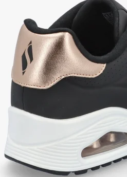 Women’s Uno Shimmer Away Black Trainers