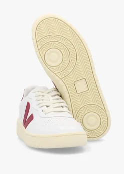 Women's V-90 O.T Leather Extra White Marsala Trainers
