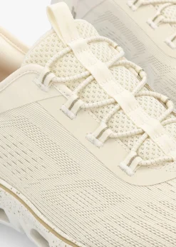 Women’s Vegan Glide Step Gratify Pace Natural Gold Trainers