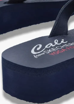 Women’s Vinyasa Butterfly Kiss Navy Flip Flops