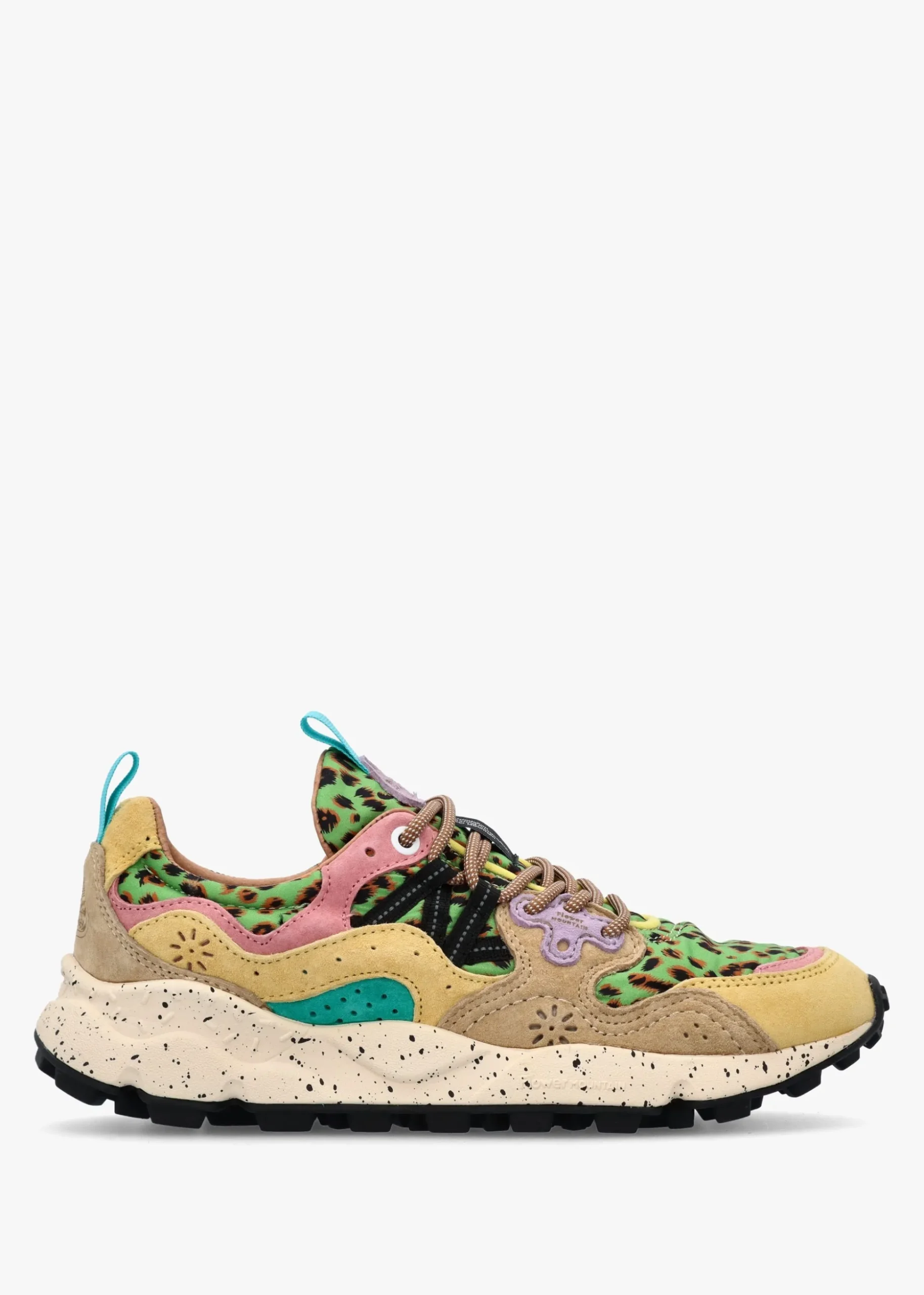 Women's Yamano 3 Beige Sand Suede & Nylon Trainers