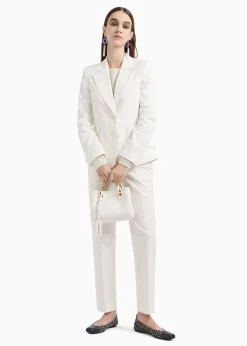 X Small Cream Cross-Body Shopper Bag